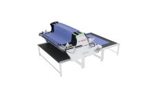 Automatický pokladací a rezací stroj na tkaniny KP-220-S OSHIMA + TABLE 12M SET