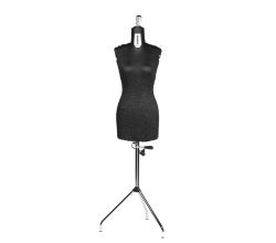 Nastaviteľná krajčírska panna DRESS FORM PREMIUM 36-48 BLACK