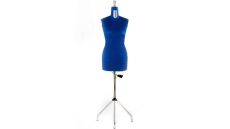 Nastaviteľná krajčírska panna DRESS FORM PREMIUM 36-48 BLUE