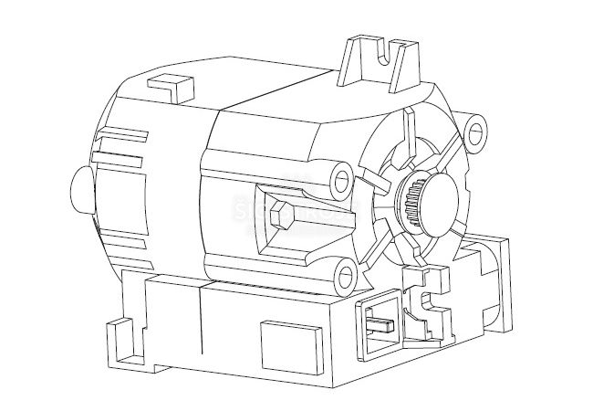 Motorček Pfaff 413115801