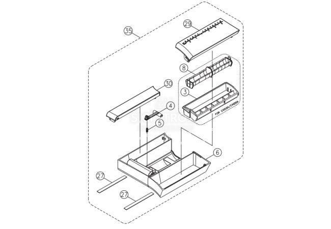 Stolík na voľné rameno pre Pfaff Ambition 1.0, 1.5, Essential