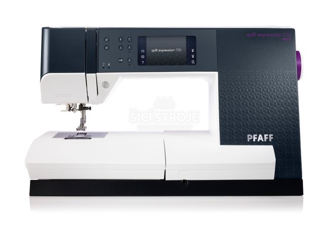 Pfaff Quilt Expression 720 - rozbalené