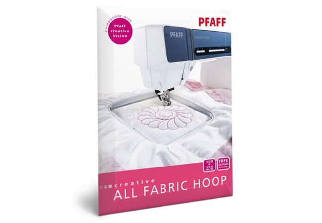 Vyšívací rámček PFAFF CREATIVE™ ALL FABRIC HOOP II 150x150