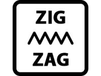 Regulácia šírky cik caku (zig-zagu)