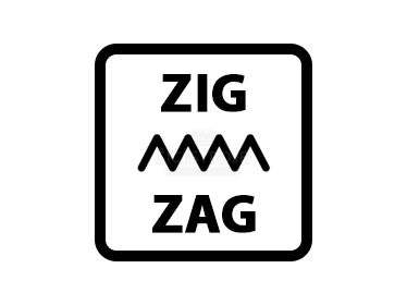 Regulácia šírky cik caku (zig-zagu)
