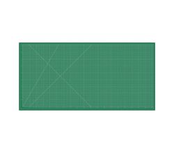 Rezacia podložka 200 x 100 cm, hrúbka 3 mm DW-111214