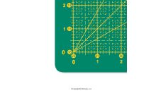 Rezacia podložka 60 x 45 cm, hrúbka 3 mm DW-12122