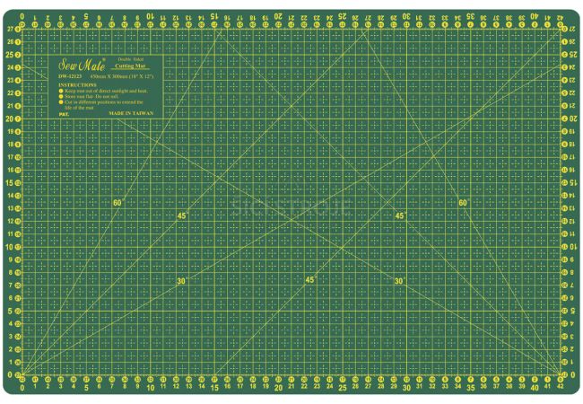 Rezacia podložka 45 x 30 cm, hrúbka 3 mm DW-12123