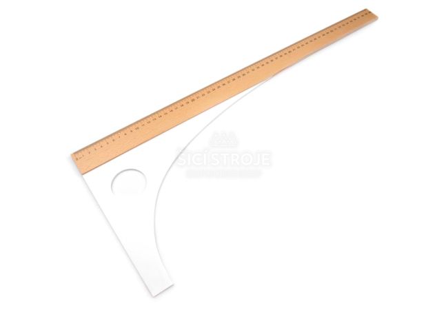 Krajčírske pravítko, príložník 100cm