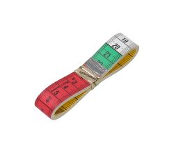 Krajčírsky meter farebný 150/60 cm/palcov