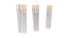 Ručné kovové ihly vyšívacej veľkosti 22, 24, 26 - 30 ks