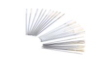 Ručné kovové ihly vyšívacej veľkosti 22, 24, 26 - 30 ks