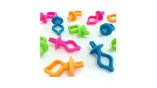 Držiak cievky a cievky nite - plastový (rôzne farby)