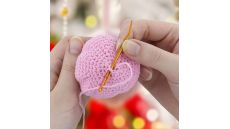 Ručné kovové ihly vyšívacie na vlnu, tupé, veľké očko - 13 ks