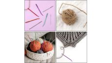 Ručné kovové ihly vyšívacie na vlnu, tupé, veľké očko - 13 ks