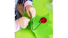 Ručné plastové ihly vyšívacie na vlnu, tupé, veľké očko - 7, 9, 15 cm, 30 ks