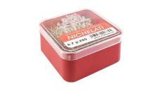 Oceľový špendlík, poniklovaný, 32x0,6 mm (box 250 g) - TVRDENÝ