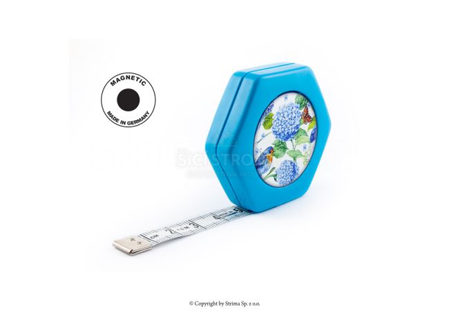 Krajčírsky meter HEXAGON MAGNETIC BLUE