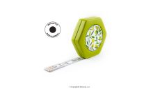 Krajčírsky meter HEXAGON MAGNETIC GREEN