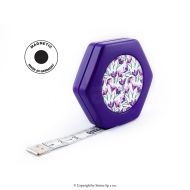 Krajčírsky meter HEXAGON MAGNETIC PURPLE