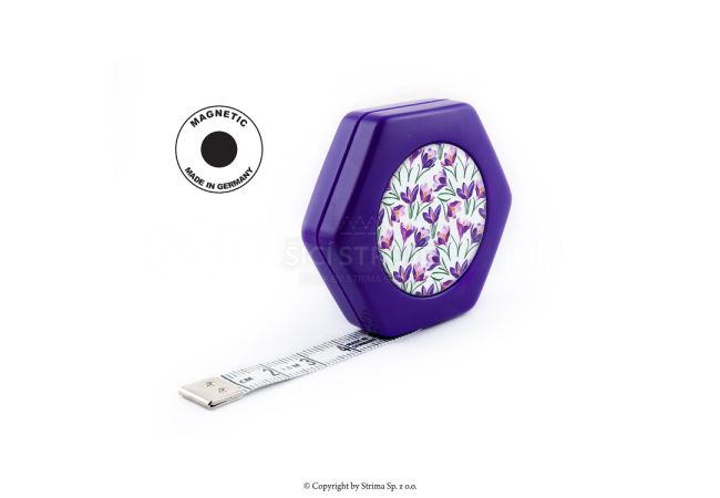 Krajčírsky meter HEXAGON MAGNETIC PURPLE