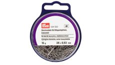 Čipkové špendlíky, 0,53 x 26 mm, 15 g