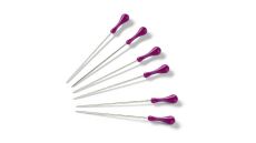Špendlíky s predĺženou hlavičkou (ergonomické), fialové, 10 g