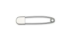 Identifikačný špendlík pre práčovne, 3,60 x 128 mm, strieborné farby