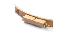 Veľký drevený kruh, quiltovací rám z bukového dreva, 36 cm