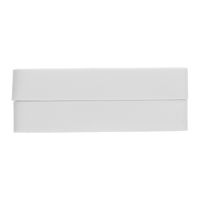 Bavlnená stuha, 3 m x 20 mm, biela