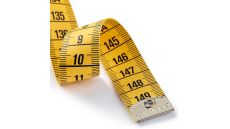 Krajčírsky meter s očkom Profi, 150 cm/cm
