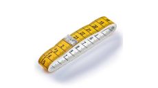 Krajčírsky meter Junior, 150/60 cm/palcov (blister)