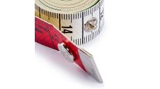 Krajčírsky meter s cvokom Plus, 150 cm/cm
