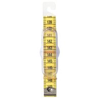 Krajčírsky meter s priehľadným posuvníkom, 150 cm