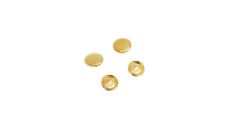 Poťahovacie gombíky, 19 mm, 5 ks, zlaté farby