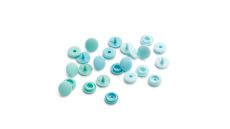 Plastové patentky "Color Snaps Mini", Prym Love, 9 mm, 36 ks, v odtieňoch mäty