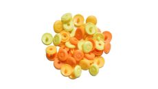 Plastové patentky "Color Snaps Mini", našitý vzhľad, Prym Love, 9 mm, 36 ks, v odtieňoch žltej