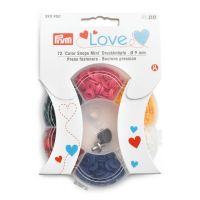 Box s farebnými patentkami "Color Snaps Mini", Prym Love, 9 mm