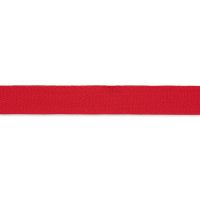 Bavlnená stuha, pevná, 5 m x 15 mm, červená