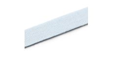 Bavlnená stuha, 5 m x 10 mm, biela, karta