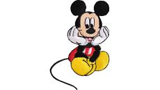 Nášivka Mickey a Minnie, nažehľovacia, rôzne