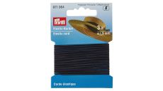 Elastická šnúrka, 1,5 mm, čierna, 3 m