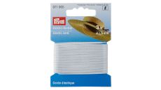 Elastická šnúrka, 1,5 mm, biela, 3 m