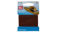 Elastická šnúrka, 1,5 mm, hnedá, 3 m