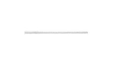 Šnúrka parky, 4 mm, 150 cm, biela