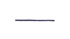 Šnúrka parky, 4 mm, 150 cm, tmavo modrá