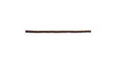 Šnúrka parky, 4 mm, 300 cm, hnedá