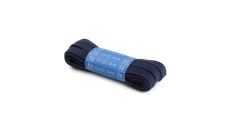 Ploché šnúrky 8 mm, 120 cm, tmavo modré