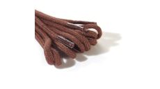 Okrúhle šnúrky 3 mm, 90 cm, hnedé