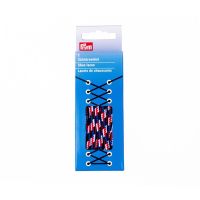 Okrúhle šnúrky outdoorové, 5 mm, 120 cm, modré/červené/biele